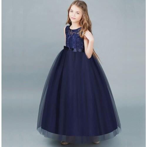 Kids Baby Dresses For Girls Clothes Party Costume Childrens Clothing Girl Tutu Dress Wedding Birthday Teen Girls 12T Vestidos