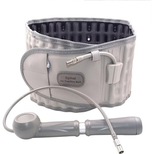 Spinal Air Traction Belt Lumbar Support Massage Body Relaxation Brace Physio Decompression Vertebra Massage Back Pain Release