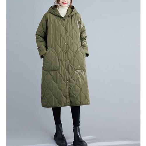 QIAOXICUN Women's Parkas With A Hood
