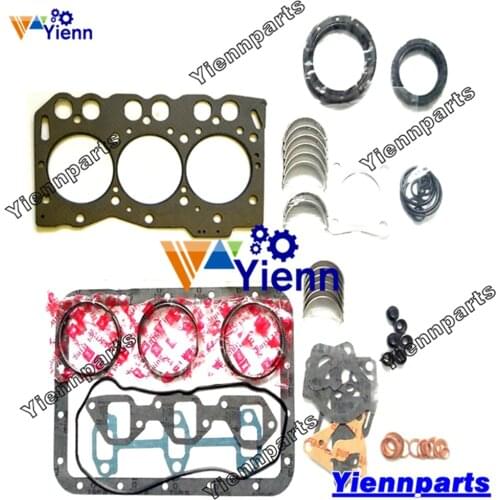 For Yanmar 3TNE82 Overhaul Re-ring Kit Piston Ring Gasket Bearing Gasket MINI Tractor Diesel Engine Parts
