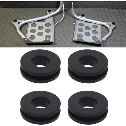 90480-18411 For Yamaha Heel Guard Grommet Rubber Footpeg Plug Banshee Warrior Blaster YFM350 YFZ350 YFS200 YZ85 For VIRAGO 535