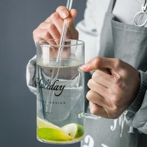 1pcs 700ml Heat-resistant Borosilicate Coffee Mugs With the Handle Mugs Glass Tea Cup Drinkware Milk