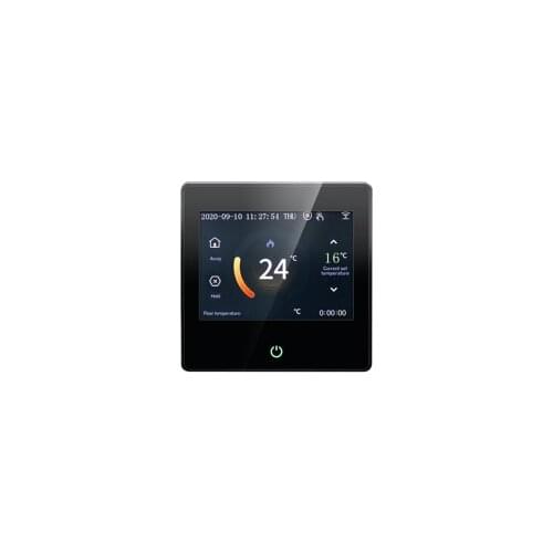 Avatto smart wifi thermostat heating temperature controller with celsius/fahrenheit led touch screen work with alexa google home