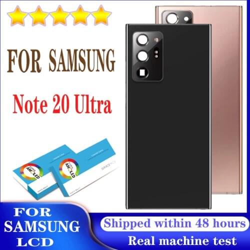 100% New for Samsung Galaxy Note 20 Ultra Battery Back Cover Door Housing Repair Parts note 20 ultra back housing