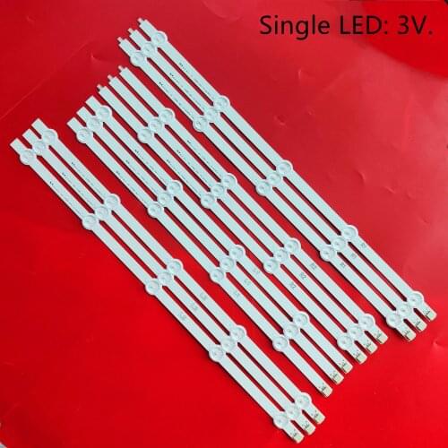 12PCS/set LED strip for LG 47"ROW2.1 Rev 0.7 47LA613V-ZG47LA613V-ZB 47LA613V-ZF 6916L-1174A 6916L-1175A 6916L-1176A 6916L-1177A