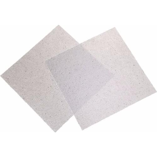 2 Pcs 5.1"x 5.1" Microwave Oven Mica Sheets Repairing Accessory Plates Parts Kitchen Microwave Oven