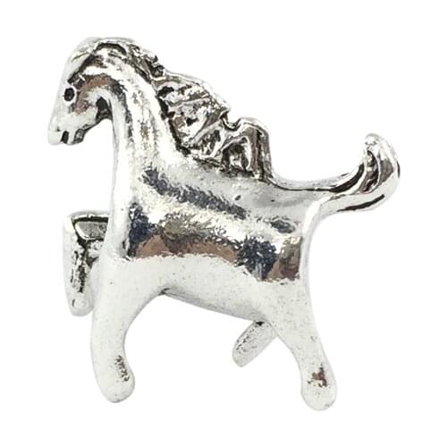 5Pcs/lot horse Charm Animal Fashion Style European Beads Fit Charms Bracelets&Bangles Necklace