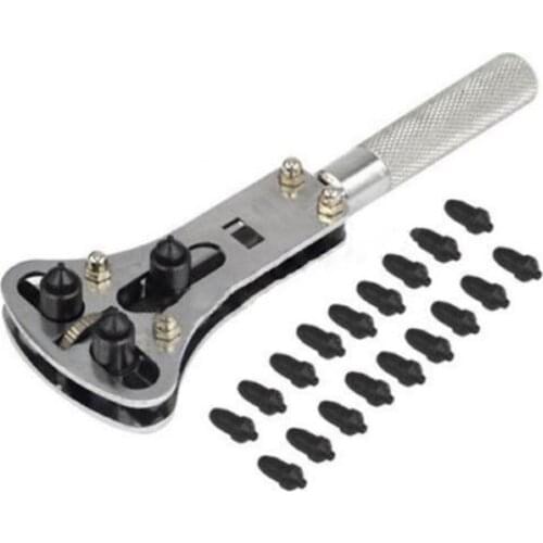 50% Hot Sales Wrist Watch Case Opener Adjustable Screw Back Remover Wrench Repair Tool