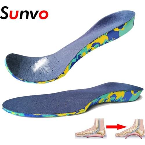 Kids Orthotic Insoles for Children Flat Foot Arch Support Orthopedic Feet Shoes Inner Sole Pads FlatFoot Corrector Sport Insoles