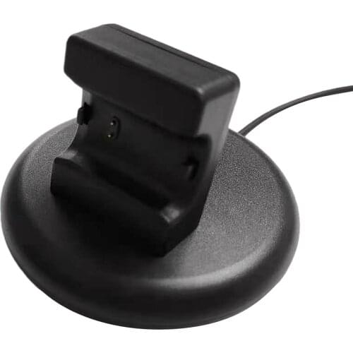 Dock Charge Stand Holder For Fitbit Inspire2 Smart Watch Bracket Charger Dock Station Charging Base Cradle Black