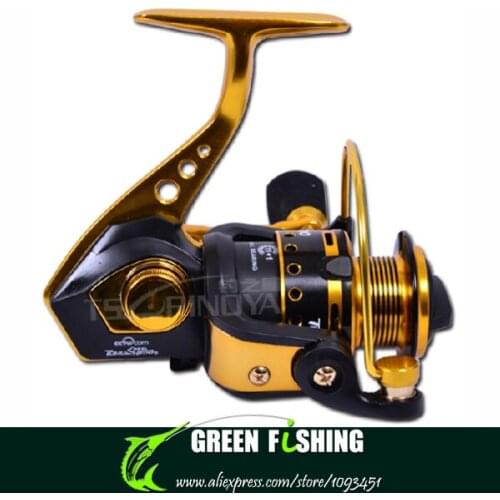 Hot-selling sa5000 11 1 shaft fishing reels spinning wheel round pole lure fish wheel
