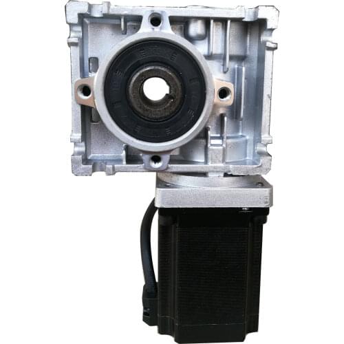 1.8N.M 4.2A 1.8 degree 14mm output shaft 57H1867 57MM stepping worm gear motor NMRV030 gearbox Multi-speed ratio optional