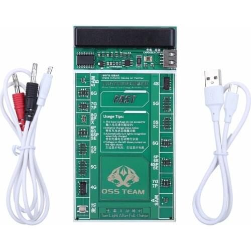 Mobil Phone Battery Fast Charging and Activation Board For Samsung for iPhone X 8 8Plus 7 7Plus 6 6S 6P 6SPlus 5 4 Repair Tool