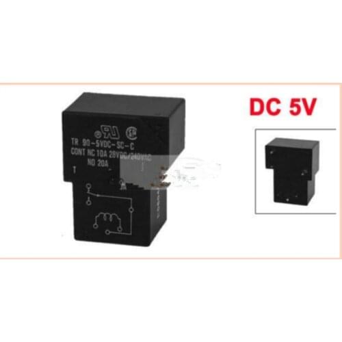 Relay TR90-5VDC-SC-C load 10A 28VDC/240VAC high-power relay electronic equipment 25g Pin Quantity 6