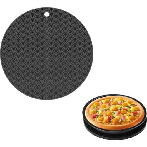 Silicone Heat Insulation Pad Honeycomb Non-slip Placemat Multifuctional Heat-Resistant Pot Holder Thicken Coasters Desktop Dec