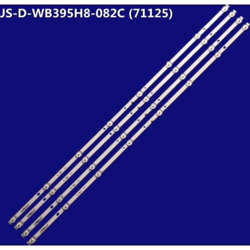 LED Backlight strip 8 lamp For ERISSON 40'' TV 40LES76T2 40FLEA28T2 JS-D-WB395H8-082C (71125)