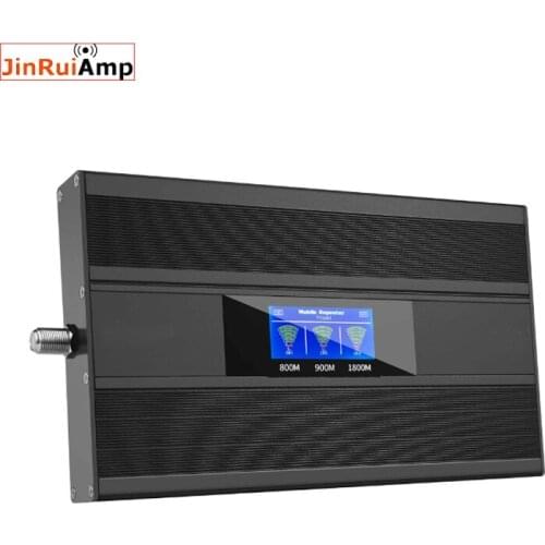 Gsm signal booster amplifier 4g 900 1800 2600 GSM DCS LTE 2G 3G 4G Tri-Band Cellular signal Repeater GSM Mobile Signal Booster