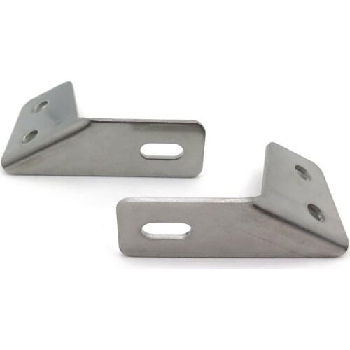 Aftermarket free shipping motorcycle parts Fender Struts Plate Saddlebag Support Bracket Fix For Harley Touring 1985-2008 silver