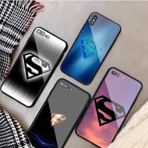 Hero badge Tempered Glass Luxury Phone Case For iphone 12 11 Pro Max X XS XR XSMax 5 6 7 8 PLUS protection Cover Shell