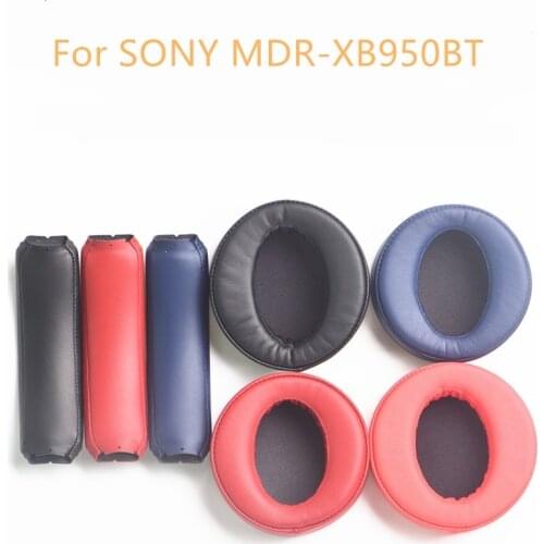 1 pair Suitable for Sony/Sony MDR-XB950BT earphone sleeve XB950B1 sponge earmuff ear cotton holster