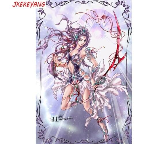 5D DIY square/round Diamond Painting Pretty anime girl Cross Stitch Diamond Embroidery Pattern Rhinestone home decor J2782