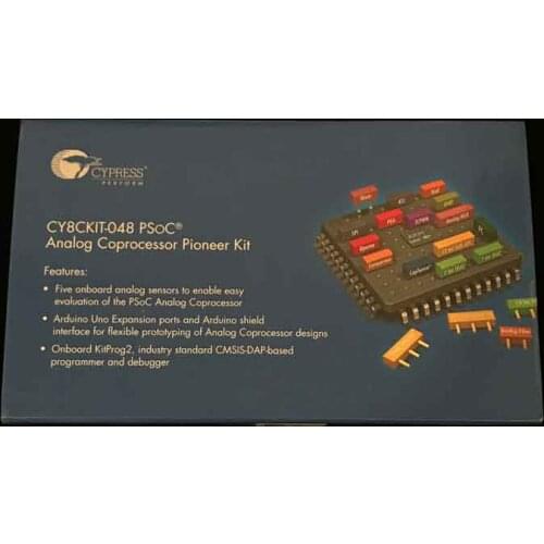 1 pcs x CY8CKIT-048 ARM Pioneer Kit PSoC Analog Coprocessor CY8CKIT 048