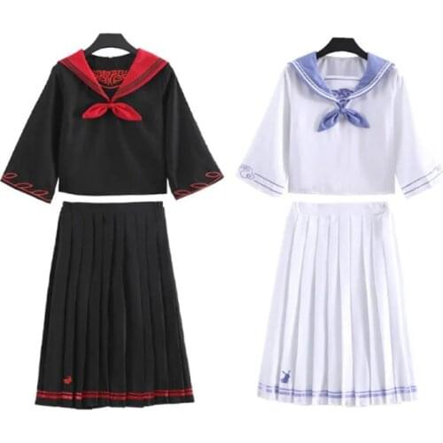 Anime Mo Dao Zu Shi Cosplay Costumes Wei Wuxian Lan Wangji JK Uniforms Tops Skirts The Untamed Cosplay Costumes For Girls CS319