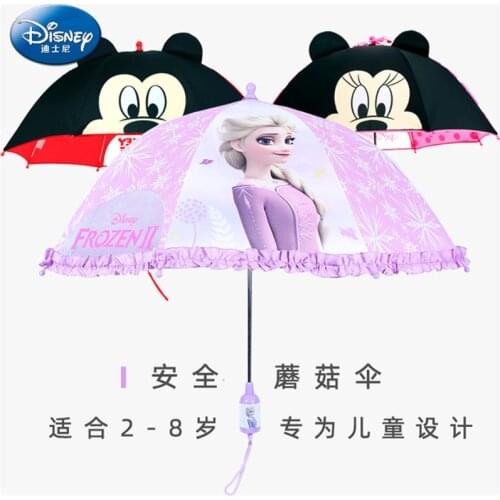 Disney Frozen Childrens Umbrella Cartoon Snow Princess Elsa Olaf Girl Sunny Umbrella Baby Toddler Umbrella Gift 4-12 year old