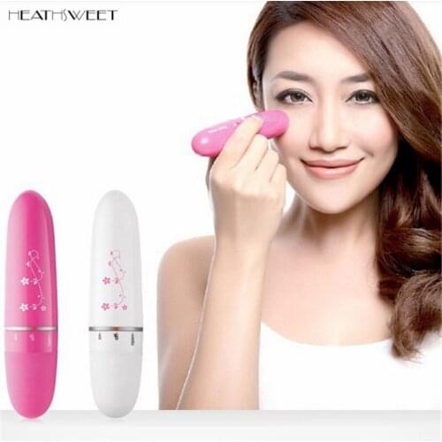 Healthsweet 1Pcs Mini Eye Electric Massage Pen Device Remove Dark Circles Eye Wrinkles Thin Face Vibration Massage Instrument