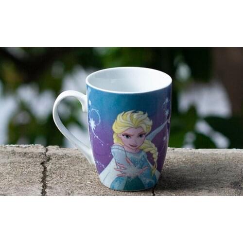 Disney Ice Queen 350ml Ceramic Cup Breakfast Cup Oatmeal Cup coffee cup