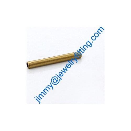 Brass Tube Conntctors Bar Brass tube Spacer beads for bracelet 1.5*12mm 1000pcs