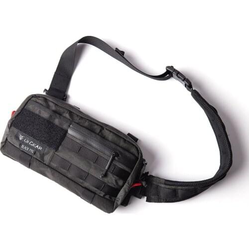 Lii Gear Mr. Control Universal Single Shoulder Bag Tactical Chest Bag Waist Pouch Tactics - Dyneema / Grey (Universal Edition)