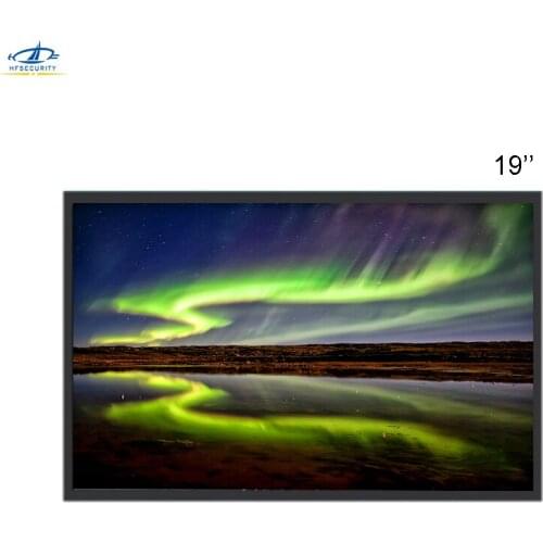 HF 19 Inch 1280 * 1024P HD VGA BNC CCTV Monitor For Video Surveillance IPS Screen Gaming Display For DVD NVR PC Laptop