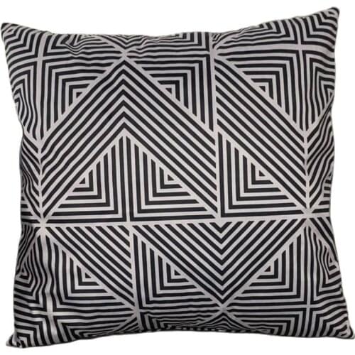 Digital Printing Geometric Pattern Square Pillow Case Throw Sofa Cushion Cover From Factory