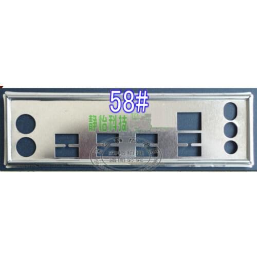 New I/O shield back plate of motherboard for Gigabyte GA-970A-DS3 GA-970A-DS3P GA-P55-S3 just shield backplate