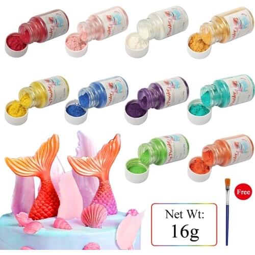 Pink Edible Food Powder Food Coloring for Cake Decoration Baking Pastry Bread Chocolate Fondant Deco