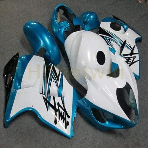 Custom motorcycle Fairing hull for GSX-R1300 1997 1998 1999 2000 2001 2002 2003 2004 2005 2006 2007+light blue