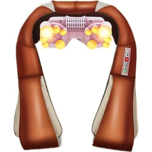 Cervical massager kneading rotating massage shawl heating kneading shoulder neck massager multifunctional kneading shawl