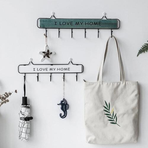 Nordic decoration Key Holder Clothes Storage Hook Wall Hanging Hanger Home Decor Hanger Accessories Hooks Coat Hooks Rack