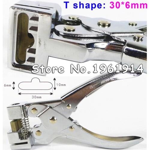 T shape hole punch Paper Puncher furadores hardballs pvc card plier 30x10x6mm stationery supply