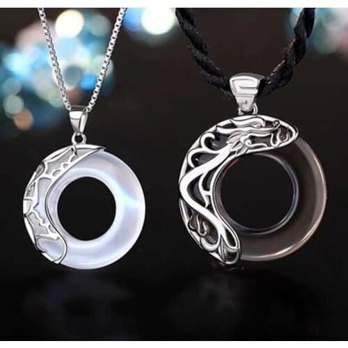 Tian Guan Ci Fu Necklace Hua Cheng Xie Lian Couples Fashion Pendant Necklaces Accessories Jewelry Gifts Cosplay Prop