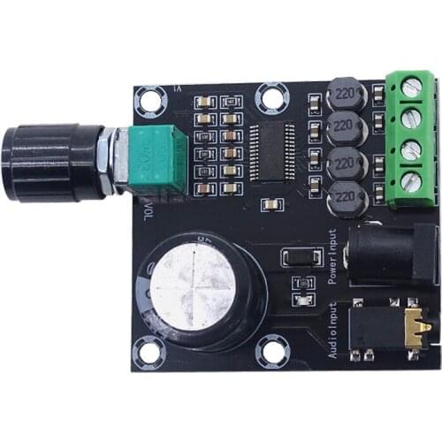 XH-A230 Digital HD Power Amplifier Board DC8~24V Desktop Speaker Electronic DIY AMP Audio Amplifiers 30W Dual Channel