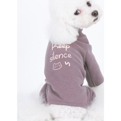 Dog Jumpsuit Pajamas Winter Puppy Small Dog Overalls Pyjama Schnauzer Chihuahua Yorkshire Terriers Poodle Bichon Clothing Coat