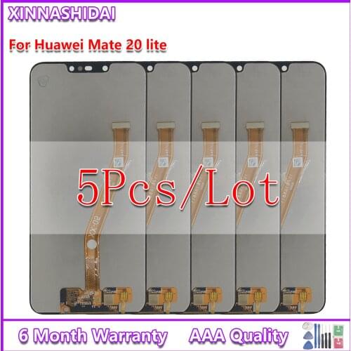 5Pcs LCD For Huawei mate 20 lite LCD Display Touch Screen Digitizer Assembly For Huawei mate 20 lite LCD display