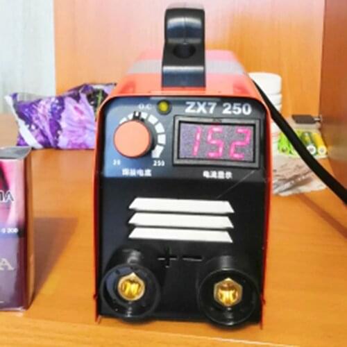 ZX7-250 10-250A 4000W Mini MMA Electric Welder 110/220V 250A Inverter Arc IGBT Welding Machine tool