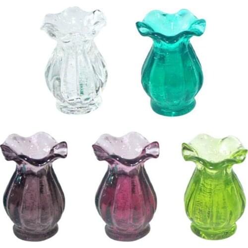 1:12 Doll House Flowerpot Vase Ceramics Teapot Basin DIY Furniture Toys Dollhouse Miniature Accessories Best Gift For Your Kids