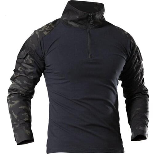 2020 New Camouflage 5Colors Us Army Combat Uniform Military Shirt Cargo Multicam Airsoft Paintball Tactical Cotton Clothes S-4XL