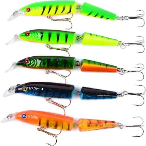 5Pcs 9.2g 10.5cm Fishing Hard Lure Wobbler Bait Sea Sinkers For Fishing Shad Bait Swimbait Surface Lure