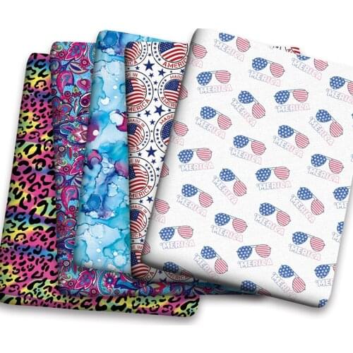 50*150cm Cartoon Mexico Style Pattern Avocados Printed Polyster Cotton Liverpool Bullet Fabric for DIY for Handmade By Yard