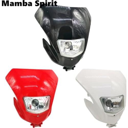 FOR HONDA XR230 XR250 XR400 Motorcycle Accessories 55-60W Headlight Assembly 3 colors